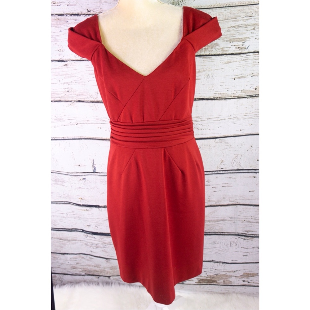 Badgley Mischka Collection Red Dress